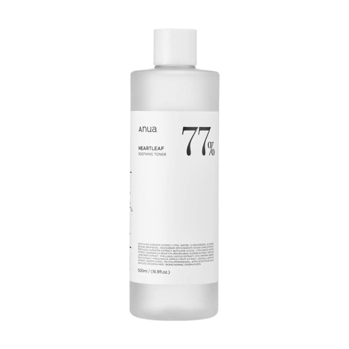 Anua - Tónico facial calmante Heartleaf 77% - 500ml