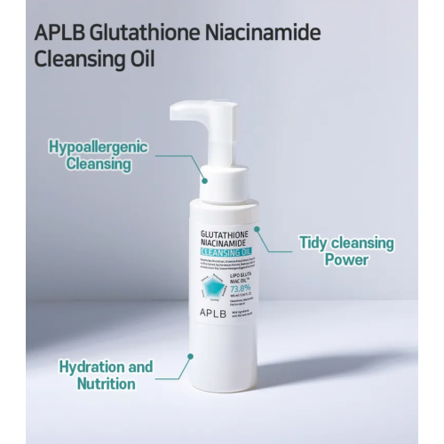 APLB - Aceite limpiador facial iluminador Glutathione Niacinamide