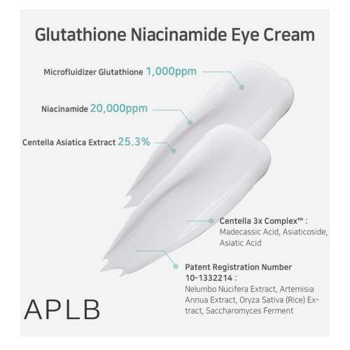 APLB - Contorno de ojos iluminador Glutathione Niacinamide