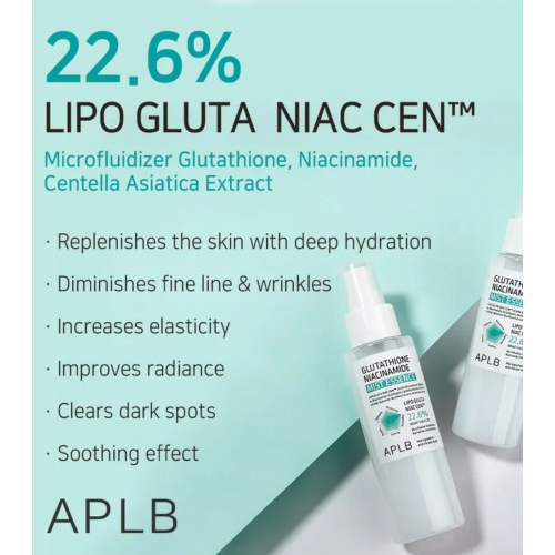 APLB - Esencia facial Glutathione Niacinamide