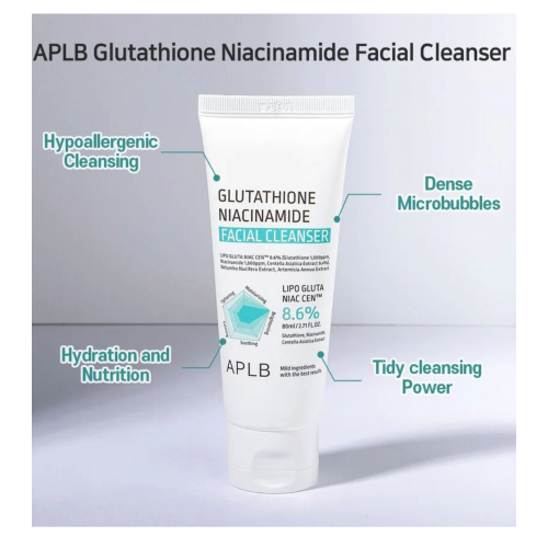 APLB - Limpiador facial iluminador Glutathione Niacinamide