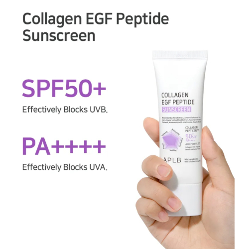 APLB - Protector solar facial Collagen Egf Peptide SPF50+ PA++++