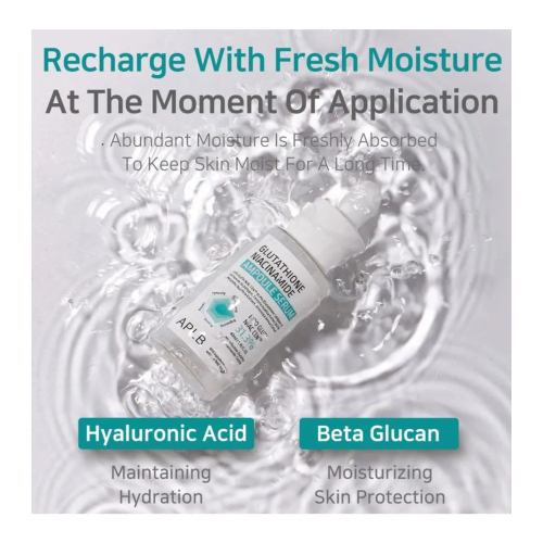 APLB - Sérum facial iluminador Glutathione Niacinamide