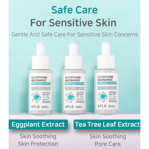 APLB - Sérum facial iluminador Glutathione Niacinamide