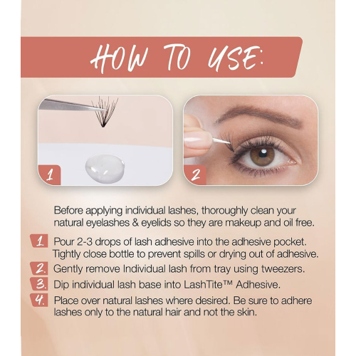 Ardell - Kit de extensiones de pestañas Naked Extensions