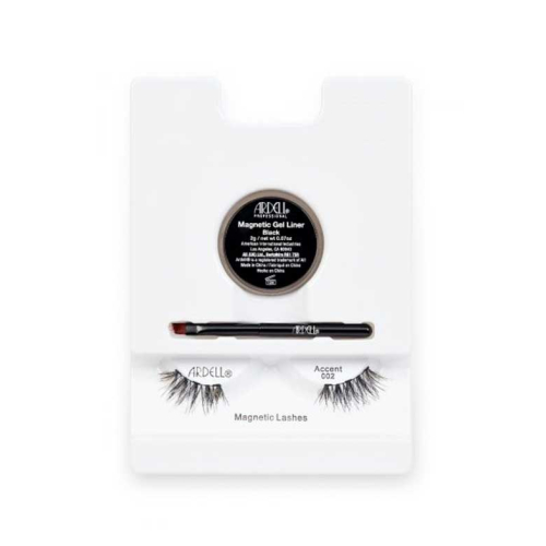 Ardell - Kit pestañas postizas y delineador Magnetic Liner & Lash - Accent 002