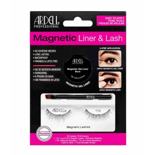 Ardell - Kit pestañas postizas y delineador Magnetic Liner & Lash - Lash 110