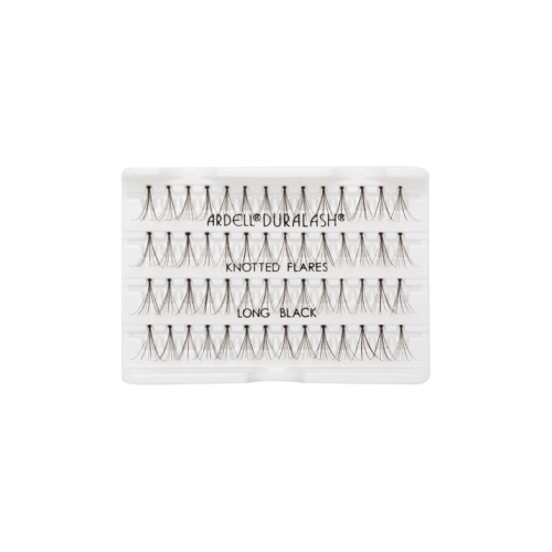 Ardell - Pestañas postizas Individuales Duralash - Knotted Flares: Long Black