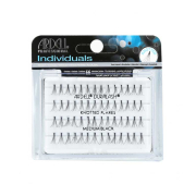 Ardell - Pestañas postizas Individuales Duralash - Knotted Flares: Medium Black