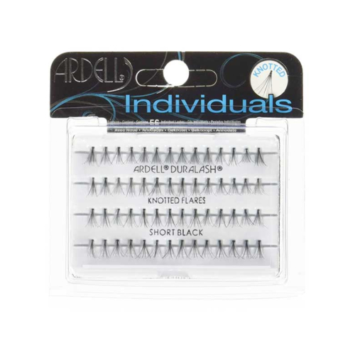 Ardell - Pestañas postizas Individuales Duralash - Knotted Flares: Short Black