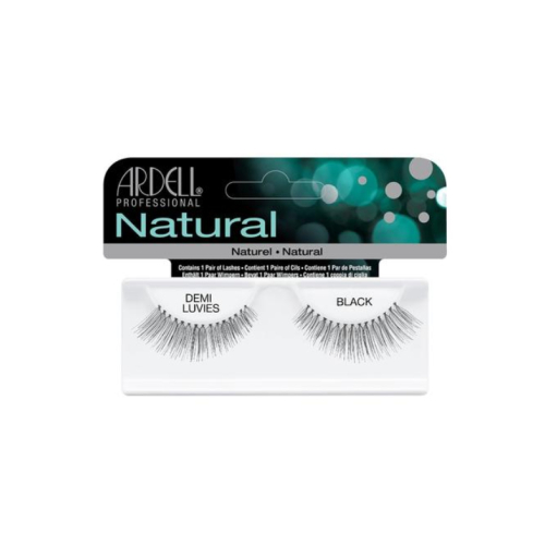 Ardell - Pestañas postizas Natural Demi Luvies Black