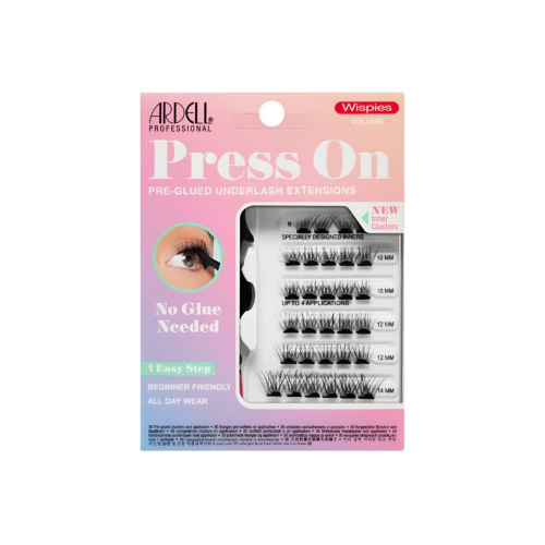 Ardell - Set de pestañas postizas individuales Naked Press On - Wispies Volume
