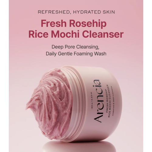Arencia - Limpiador facial Fresh Rosehip Mochi