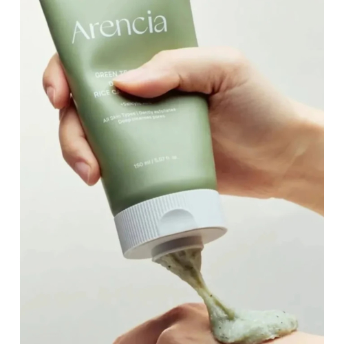 Arencia - Limpiador facial Green Tea + LHA Deep Pore Rice Cake