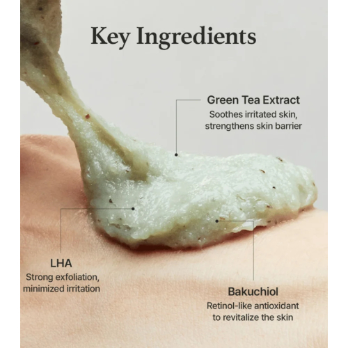 Arencia - Limpiador facial Green Tea + LHA Deep Pore Rice Cake