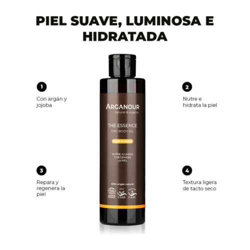Arganour - Aceite corporal con Argán y Jojoba The Essence