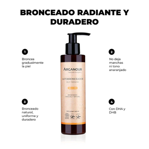 Arganour - Autobronceador corporal concentrado