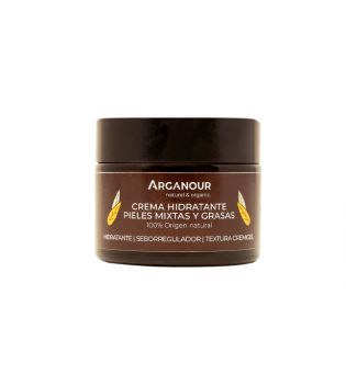 Arganour - Crema hidratante pieles mixtas y grasas