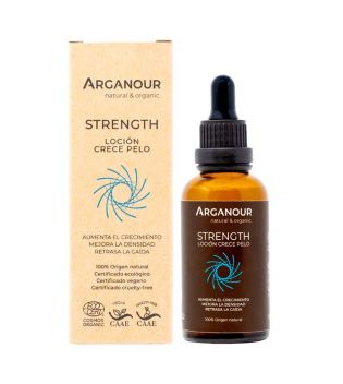 Arganour - Loción para el crecimiento del cabello Strength