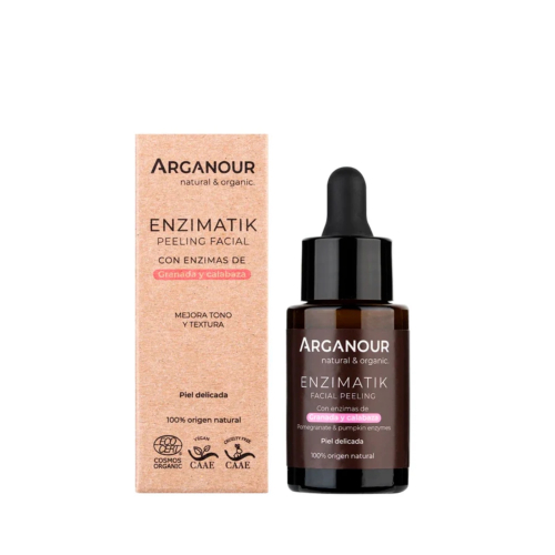 Arganour - Peeling facial con enzimas de granada y calabaza Enzimatik