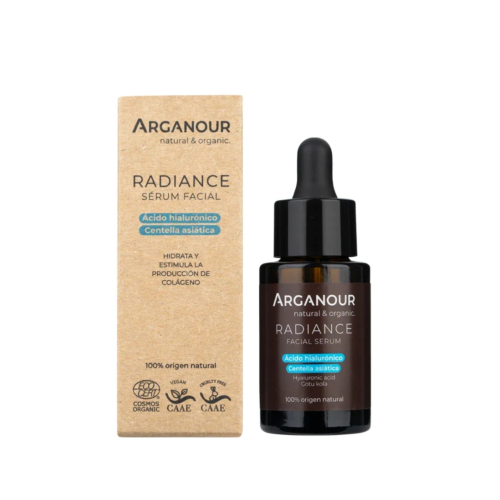 Arganour - Sérum facial con ácido hialurónico y centella asiática Radiance
