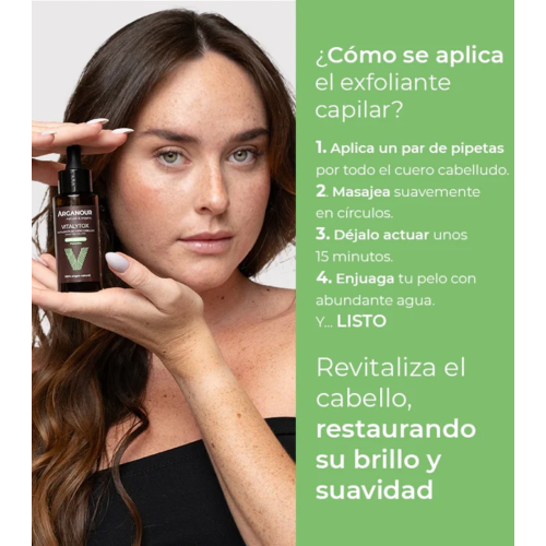 Arganour - Tratamiento revitalizante de cuero cabelludo Vitalytox
