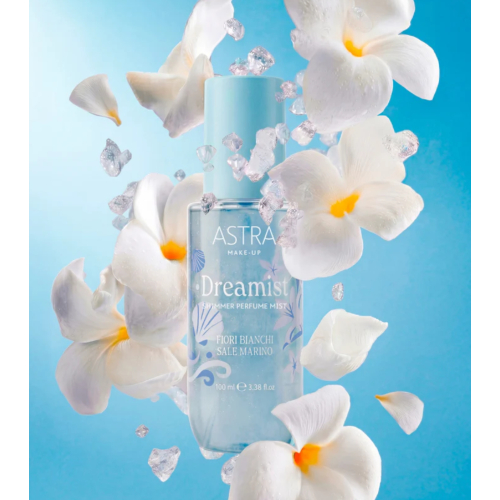 Astra Make-Up - Bruma corporal Dreamist Shimmer - Fiori Bianchi & Sale Marino