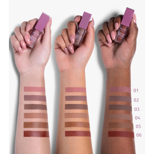 Astra Make-Up - Sombra de ojos líquida Chromo Therapy Mat Finish - 01: Daydream Doll