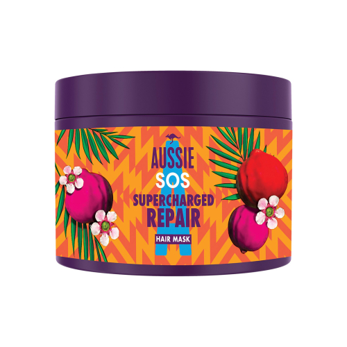 Aussie - Mascarilla capilar SOS Supercharged Repair 450 ml