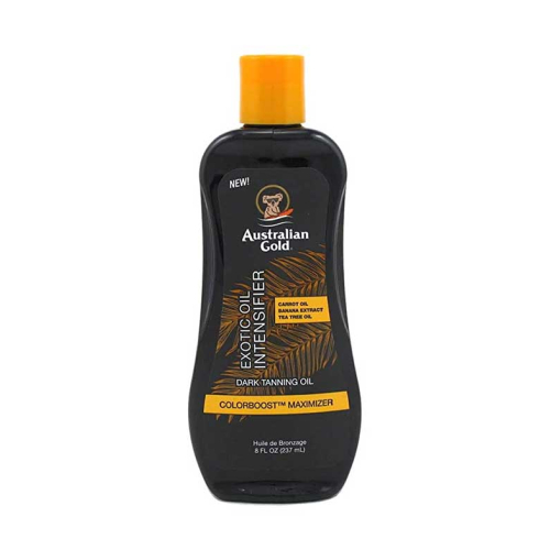 Australian Gold - Aceite Solar Bronceador en Spray Dark Tanning Exotic Oil