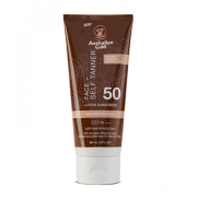 Australian Gold - Loción solar facial bronceadora SPF50 Face + Self Tanner