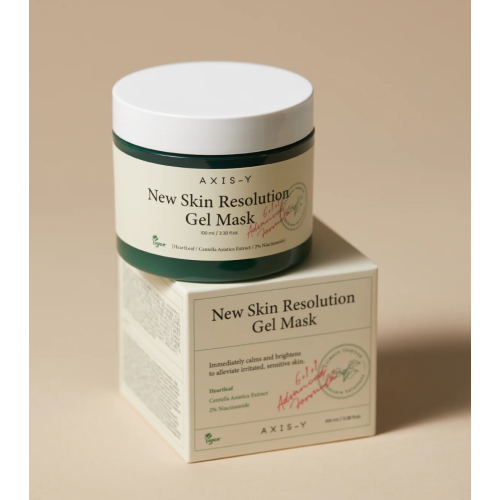 Axis-Y - Mascarilla facial iluminadora en gel New Skin Resolution