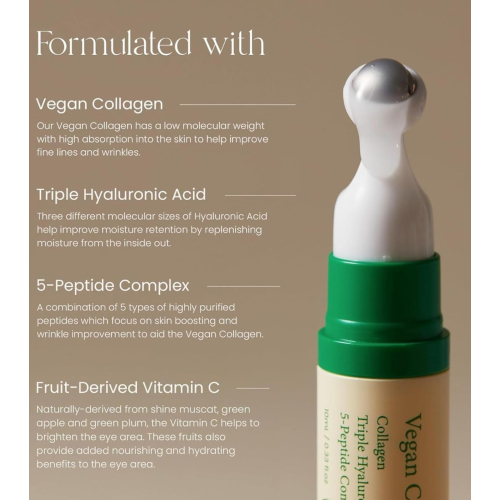 Axis-Y - Sérum contorno de ojos Vegan Collagen
