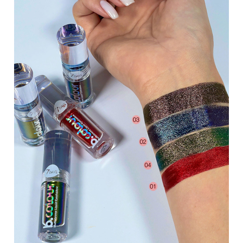 7DAYS - *Dark Side* - Sombra de ojos líquida multicromo - 03: Gold blood