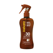 Babaria - Aceite bronceador solar en spray Coco 200ml - SPF30