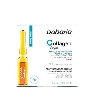 Babaria - Ampollas antiedad reafirmantes Colágeno Vegano