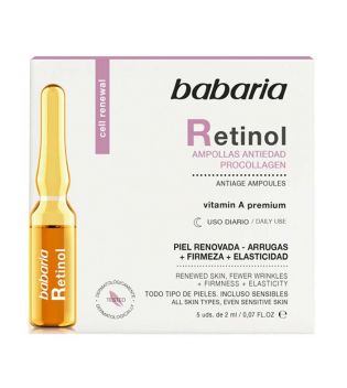 Babaria - Ampollas faciales Retinol