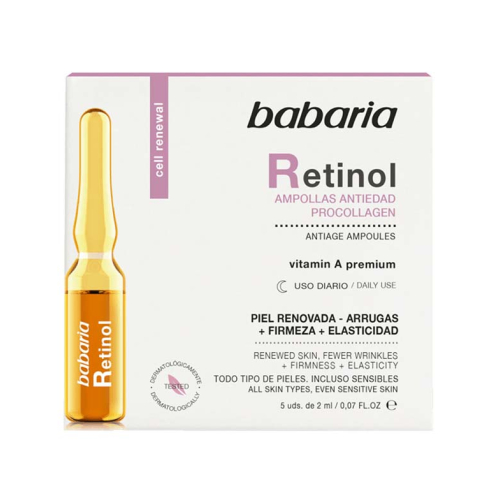 Babaria - Ampollas faciales Retinol