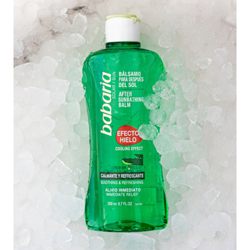 Babaria - Bálsamo after sun efecto hielo