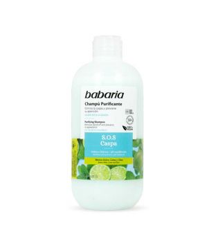 Babaria - Champú purificante SOS Caspa - Caspa seca o grasa