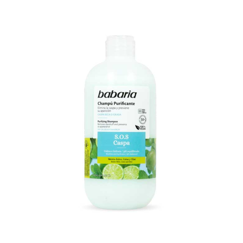 Babaria - Champú purificante SOS Caspa - Caspa seca o grasa