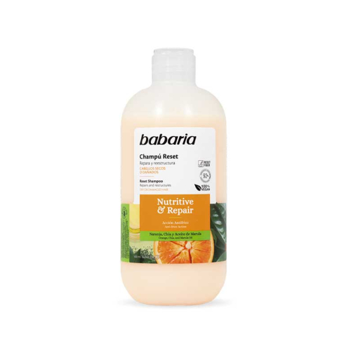 Babaria - Champú reparador Reset Nutritive & Repair - Cabellos secos o dañados