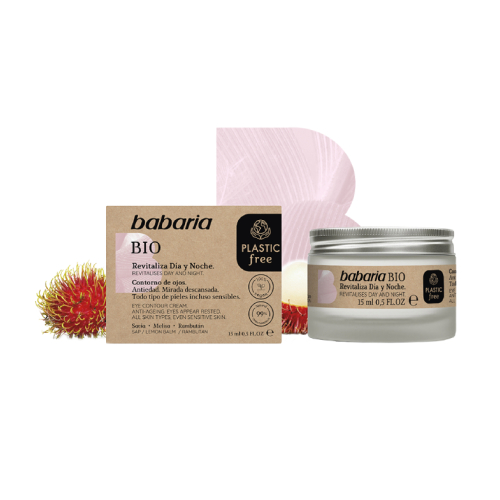 Babaria - Crema contorno de ojos BIO Revitaliza Día y Noche