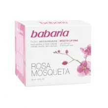 Babaria - Crema facial antiarrugas con rosa mosqueta