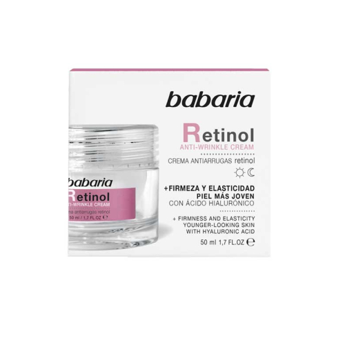 Babaria - Crema facial antiarrugas - Retinol