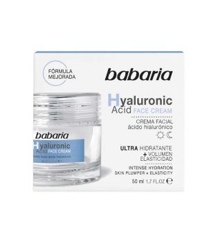 Babaria - Crema facial con ácido hialurónico
