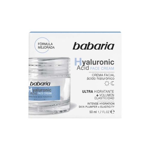 Babaria - Crema facial con ácido hialurónico