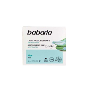 Babaria - Crema facial hidratante 24h - Aloe vera