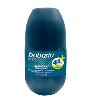 Babaria - Desodorante roll on antitranspirante Men