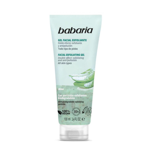 Babaria - Gel facial exfoliante - Aloe